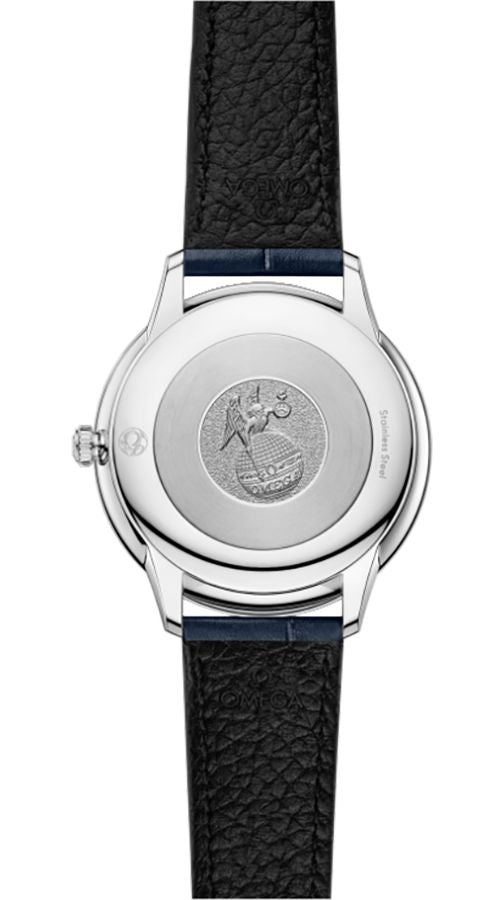OMEGA De Ville Prestige Blue Dial Quartz Women'S Watch 434.13.30.60.53.001 2