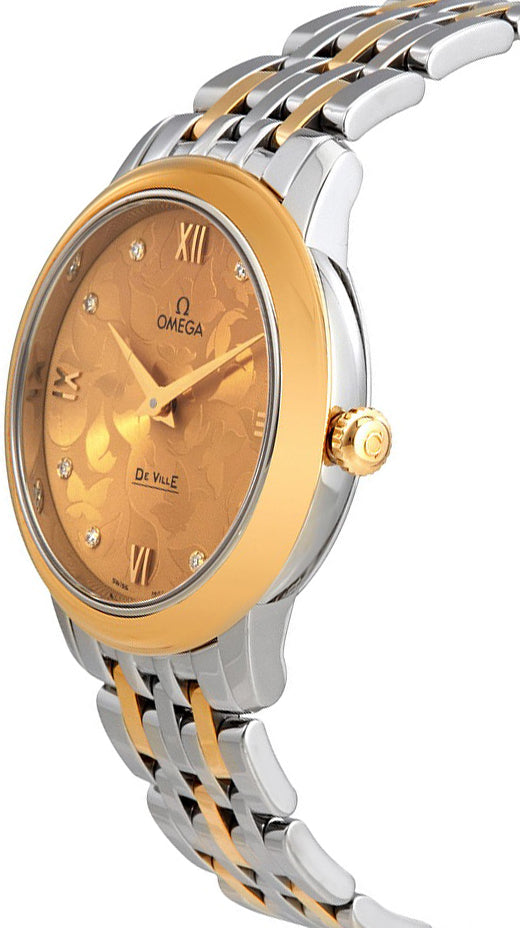 OMEGA De Ville Prestige Butterfly Women'S Watch 424.20.33.60.58.001 2
