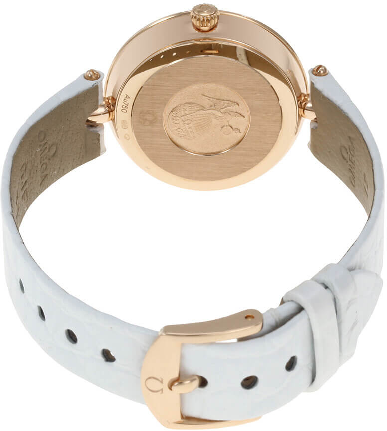 OMEGA De Ville Prestige Mother Of Pearl Diamond Women'S Watch 424.58.27.60.55.002 3