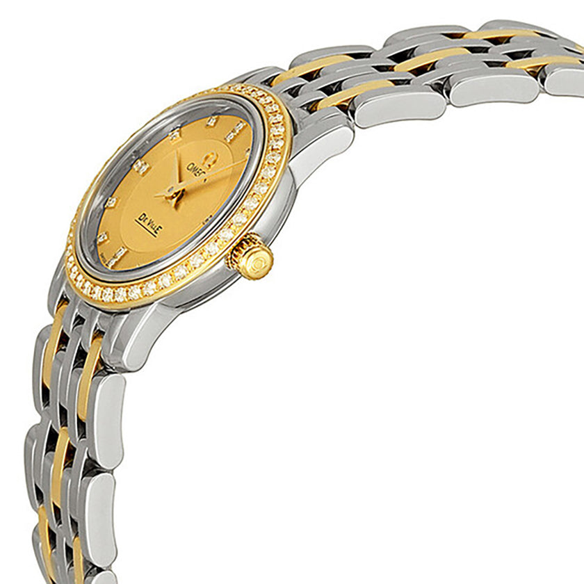 OMEGA De Ville Prestige Quartz 22Mm Women'S Watch 413.25.22.60.58.001 2