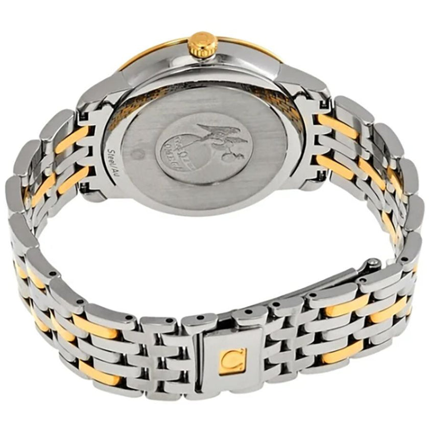 OMEGA De Ville Prestige Steel & Yellow Gold Women'S Watch 424.20.33.20.58.003 2