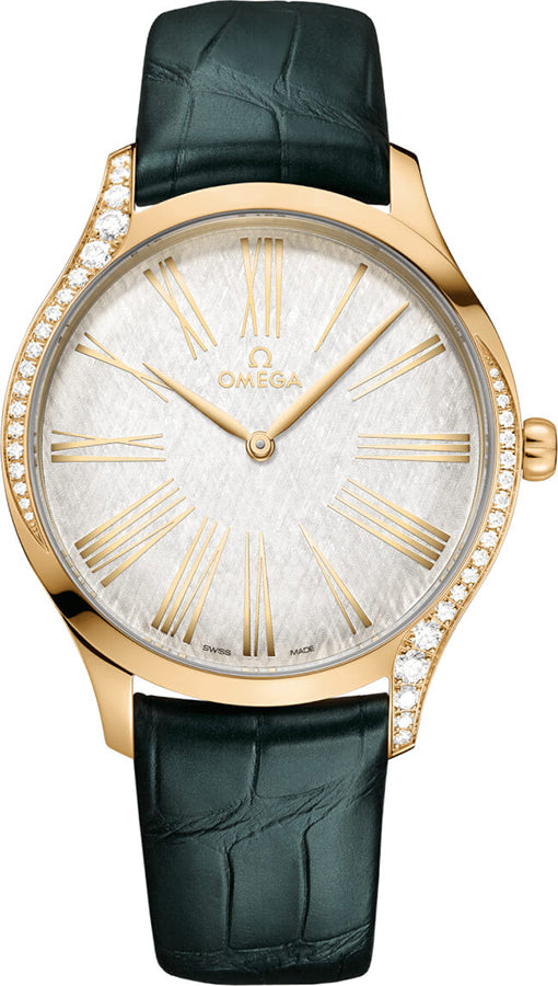 OMEGA De Ville Tresor 18K Solid Gold Women'S Watch 428.58.39.60.02.001 1
