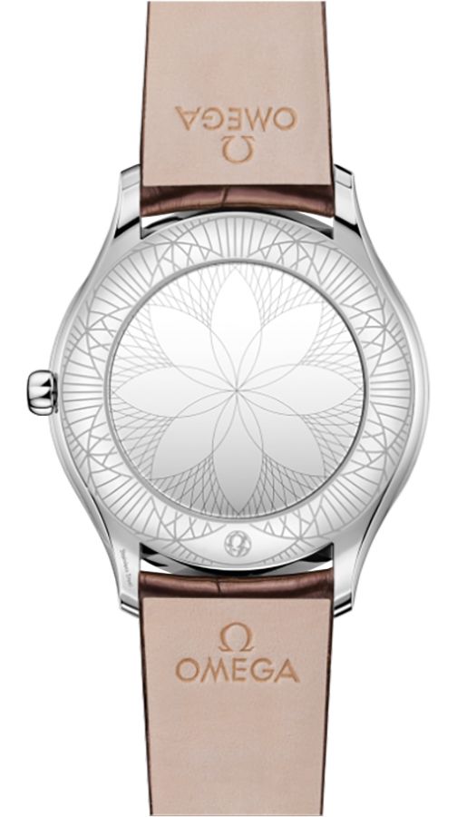 OMEGA De Ville Tresor Brown Dial Quartz Women'S Watch 428.18.36.60.13.001 2