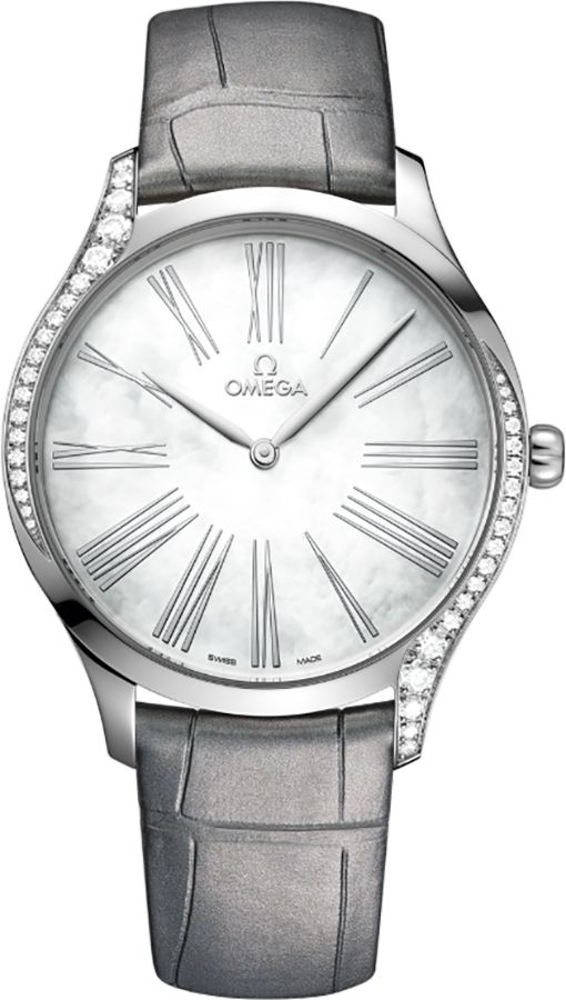 OMEGA De Ville Tresor White Mother Of Pearl Women'S Watch 428.18.39.60.05.001 1