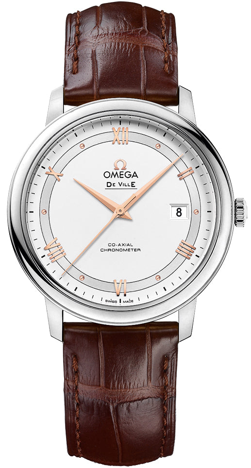 OMEGA De Ville Prestige Silver Dial 39.5Mm Men'S Watch 424.13.40.20.02.002 1