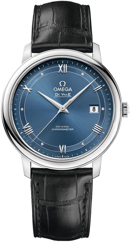 OMEGA De Ville Prestige Blue Dial Men'S Watch 424.13.40.20.03.002 1