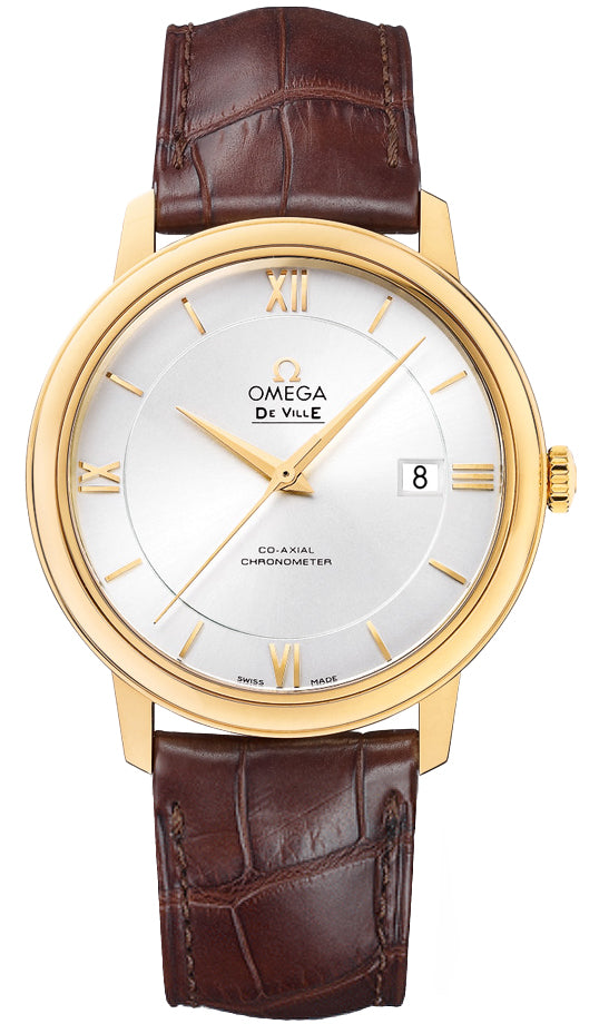 OMEGA De Ville Prestige 18K Yellow Gold Men'S Watch 424.53.40.20.02.002 1