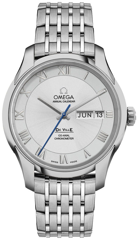 OMEGA De Ville Calendar Silver Dial Men'S Dress Watch 431.10.41.22.02.001 1