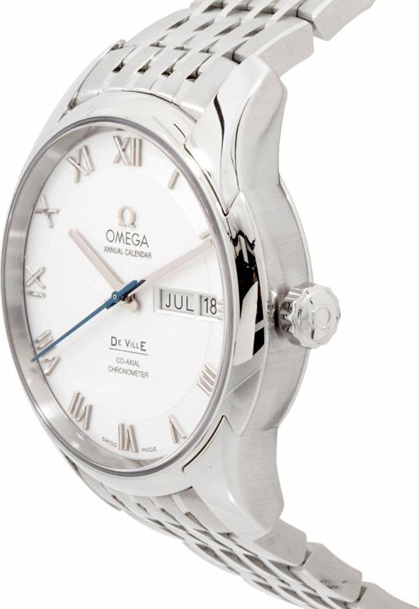 OMEGA De Ville Calendar Silver Dial Men'S Dress Watch 431.10.41.22.02.001 2