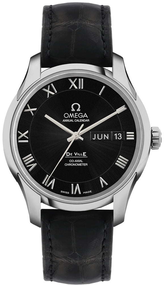 OMEGA De Ville 41Mm Black Dial Men'S Watch 431.13.41.22.01.001 1