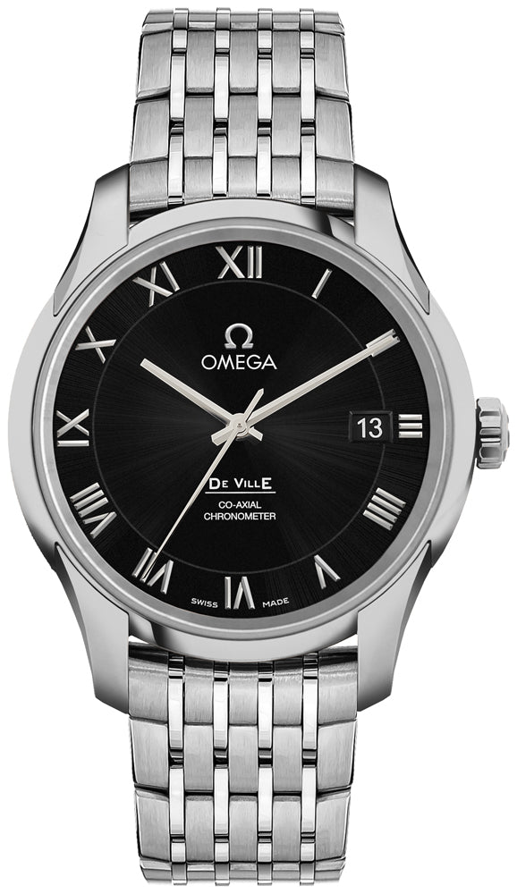 OMEGA De Ville Chronometer Caliber 8500 Black Dial Men'S Watch 431.10.41.21.01.001 1