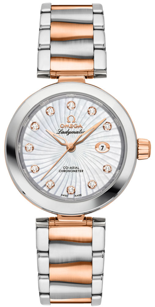 OMEGA De Ville Ladymatic Mother Of Pearl Ladies Luxury Watch 425.20.34.20.55.001 1