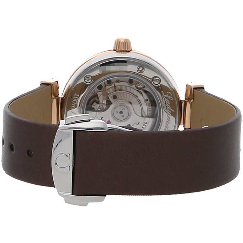OMEGA De Ville Ladymatic Brown Dial & Diamonds Ladies Luxury Watch 425.27.34.20.63.001 3