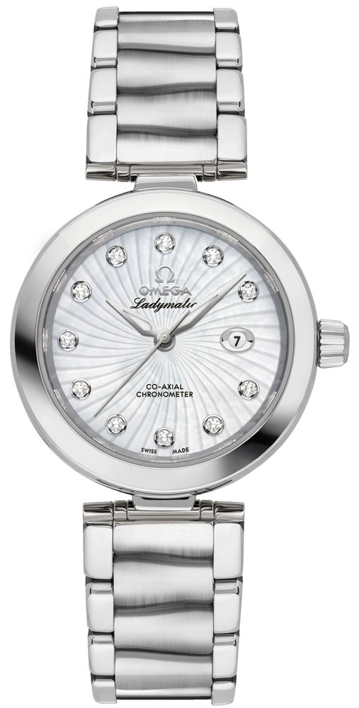 OMEGA De Ville Ladymatic 34Mm Automatic Women'S Luxury Watch 425.30.34.20.55.001 1
