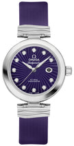 OMEGA De Ville Ladymatic Purple Dial Women'S Watch 425.32.34.20.60.001 1