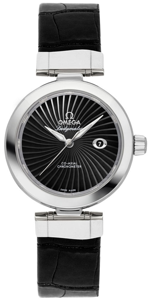 OMEGA De Ville Ladymatic Automatic Black Dial Women'S Watch 425.33.34.20.01.001 1