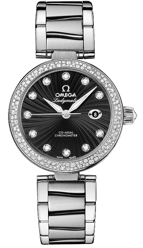 OMEGA De Ville Ladymatic Diamond Women'S Watch 425.35.34.20.51.001 1