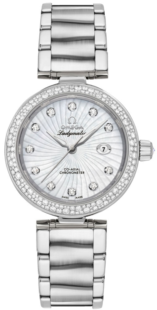 OMEGA De Ville Ladymatic 34Mm Automatic Women'S Watch 425.35.34.20.55.001 1