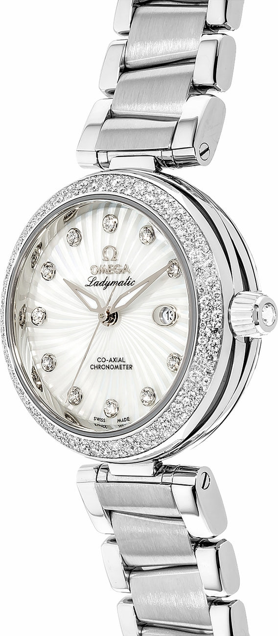 OMEGA De Ville Ladymatic 34Mm Automatic Women'S Watch 425.35.34.20.55.001 2