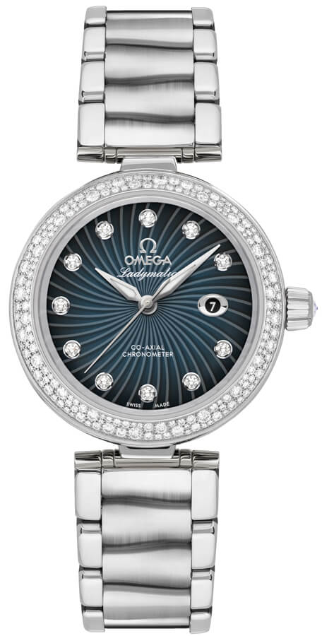 OMEGA De Ville Ladymatic Diamond 34Mm Women'S Watch 425.35.34.20.56.001 1