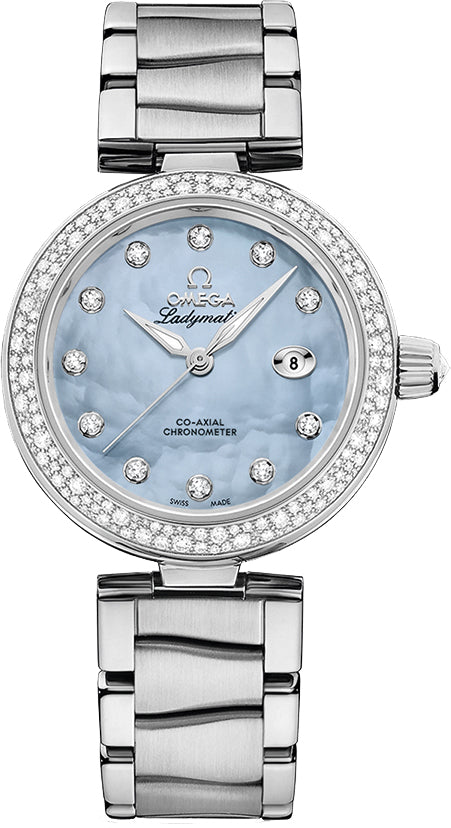 OMEGA De Ville Ladymatic Diamonds Women'S Watch 425.35.34.20.57.003 1
