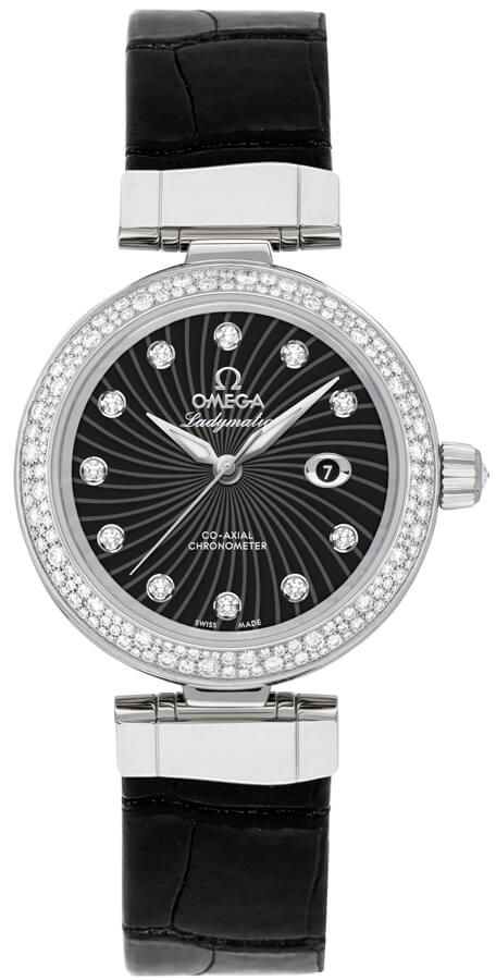 OMEGA De Ville Ladymatic Diamond Women'S Watch 425.38.34.20.51.001 1