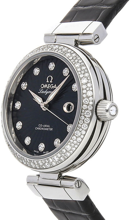 OMEGA De Ville Ladymatic Diamond Women'S Watch 425.38.34.20.51.001 2