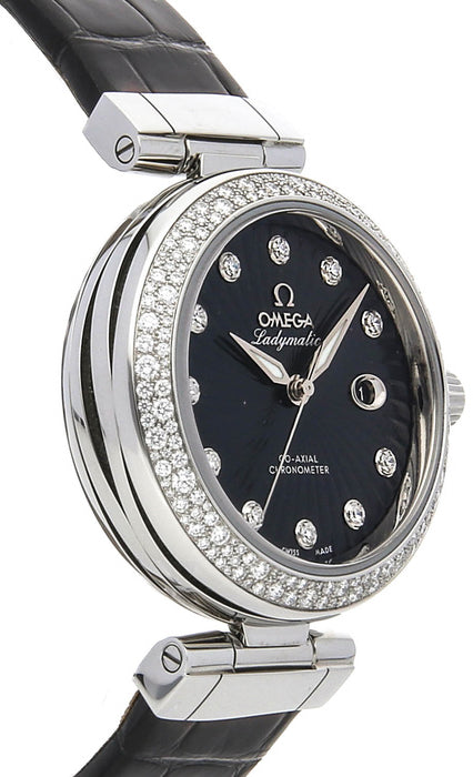 OMEGA De Ville Ladymatic Diamond Women'S Watch 425.38.34.20.51.001 3