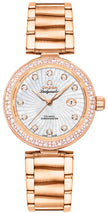 OMEGA De Ville Ladymatic Rose Gold Diamond Women'S Watch 425.65.34.20.55.003 1
