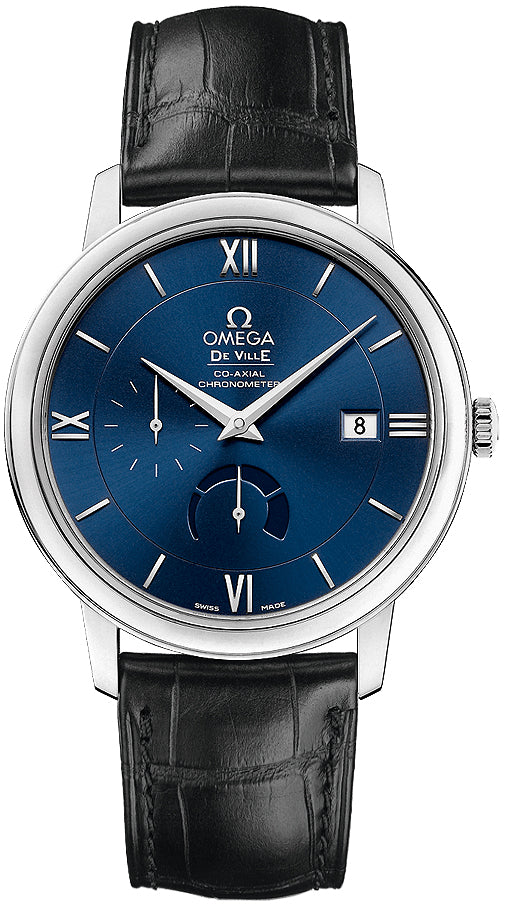 OMEGA De Ville Prestige 39.5Mm Blue Dial Men'S Watch 424.13.40.21.03.001 1