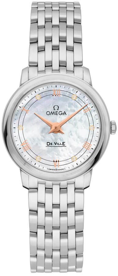 OMEGA De Ville Prestige 27.4Mm Quartz Women'S Watch 424.10.27.60.55.001 1