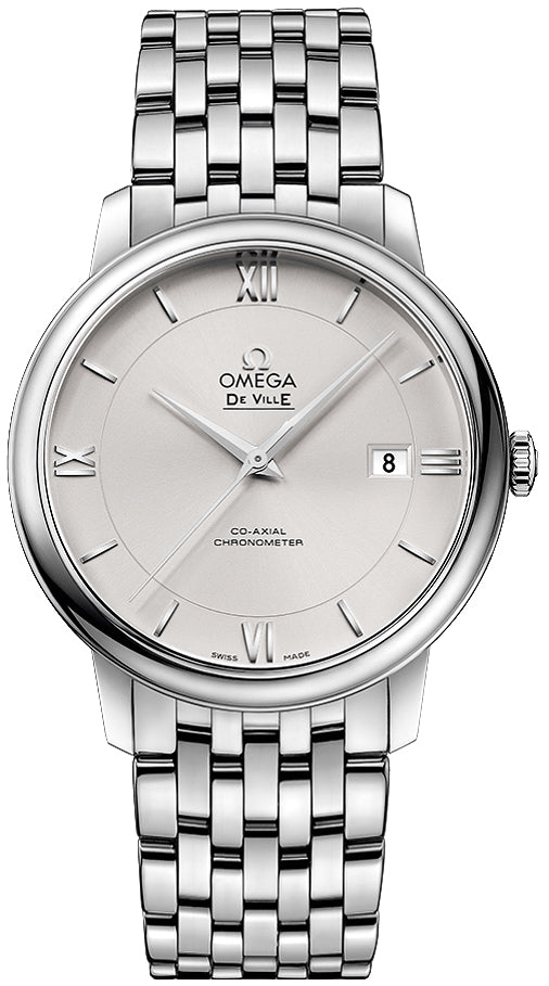 OMEGA De Ville Prestige Automatic Silver Dial Men'S Watch 424.10.40.20.02.003 1