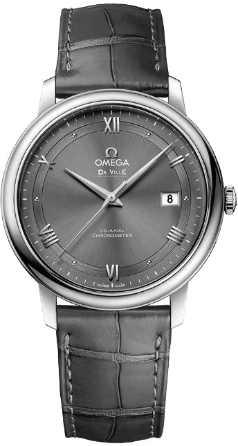 OMEGA De Ville Prestige Grey 39.5Mm Men'S Watch 424.13.40.20.06.001 1