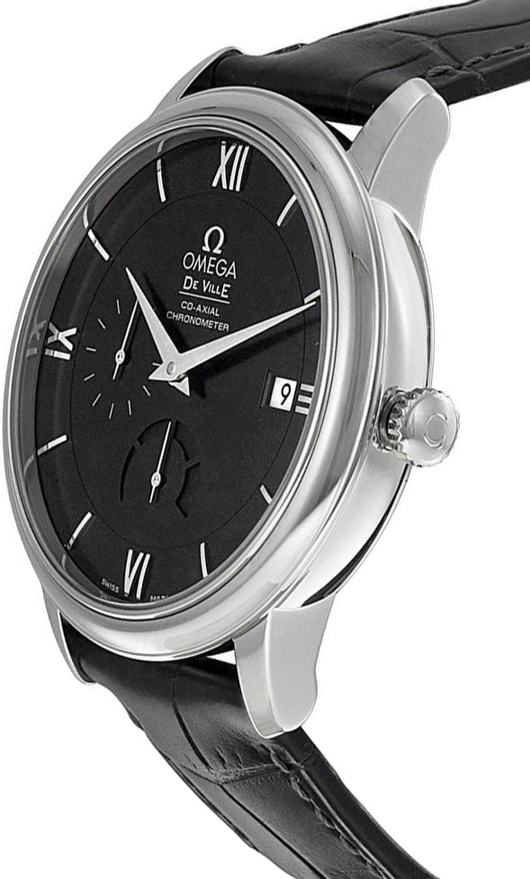 OMEGA De Ville Prestige Black Dial 39.5Mm Men'S Watch 424.13.40.21.01.001 2