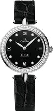 OMEGA De Ville Prestige Black Dial Diamond Women'S Watch 424.18.27.60.51.001 1