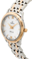 OMEGA De Ville Prestige Rose Gold & Steel Ladies Watch 424.20.27.60.05.002 2