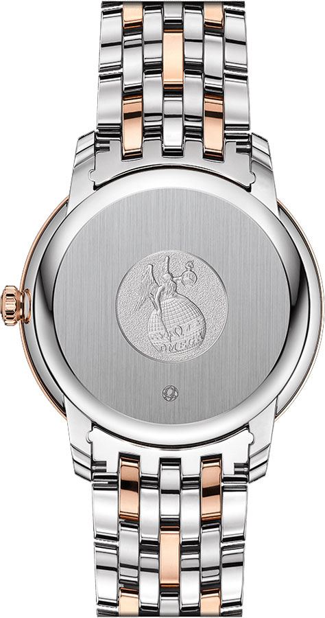 OMEGA De Ville Prestige Rose Gold & Steel Men'S Watch 424.20.40.20.02.003 2