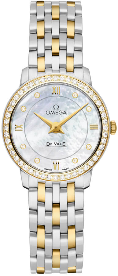 OMEGA De Ville Prestige Two-Tone Women'S Dress Watch 424.25.27.60.55.001 1