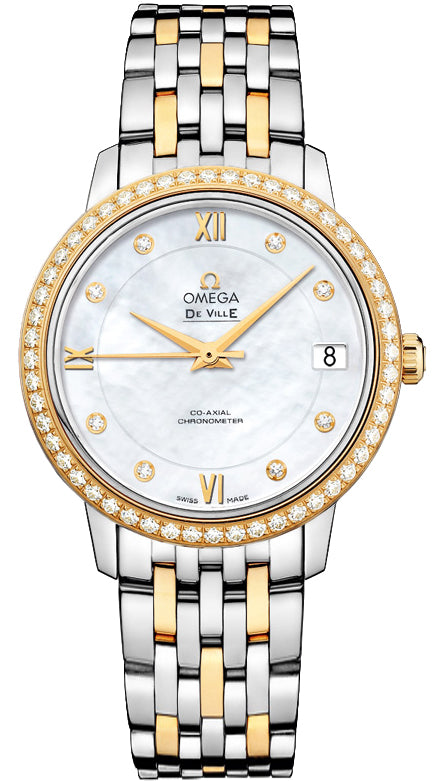 OMEGA De Ville Prestige Date 32.7Mm Women'S Watch 424.25.33.20.55.001 1