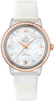 OMEGA De Ville Prestige Rose Gold & Steel Women'S Watch 424.27.33.20.55.001 1