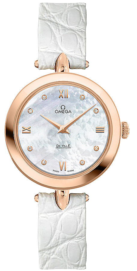 OMEGA De Ville Prestige Solid Gold Women'S Watch 424.53.27.60.55.002 1
