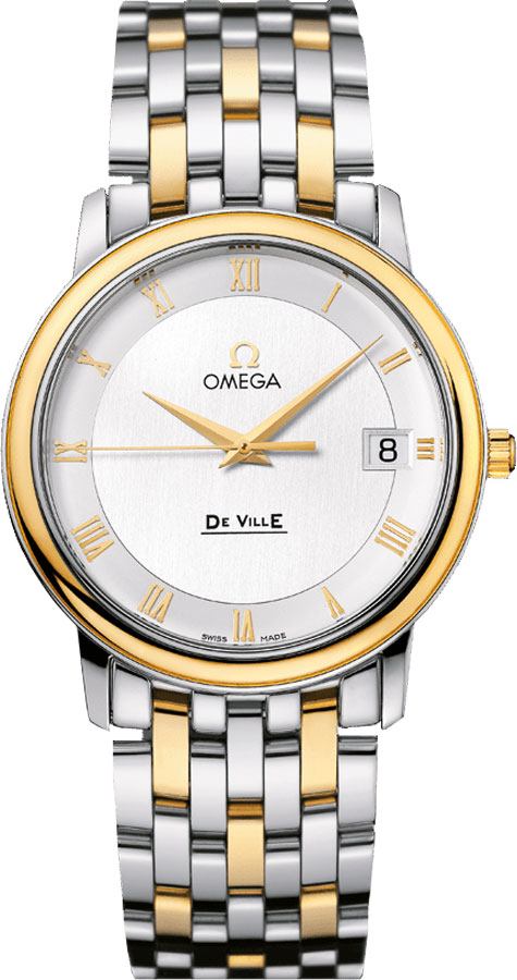 OMEGA De Ville Prestige Two-Tone 34.4Mm Women'S Watch 4310.32.00 1