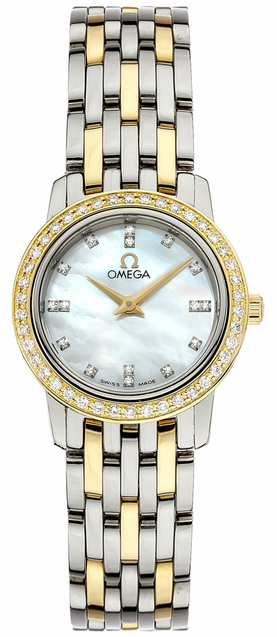 OMEGA De Ville Prestige Quartz Women'S Watch 4375.75.00 1