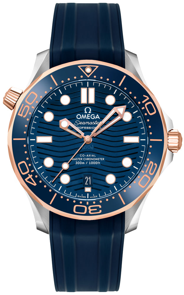 OMEGA Seamaster Blue Dial 42Mm Men'S Watch 210.22.42.20.03.002 1