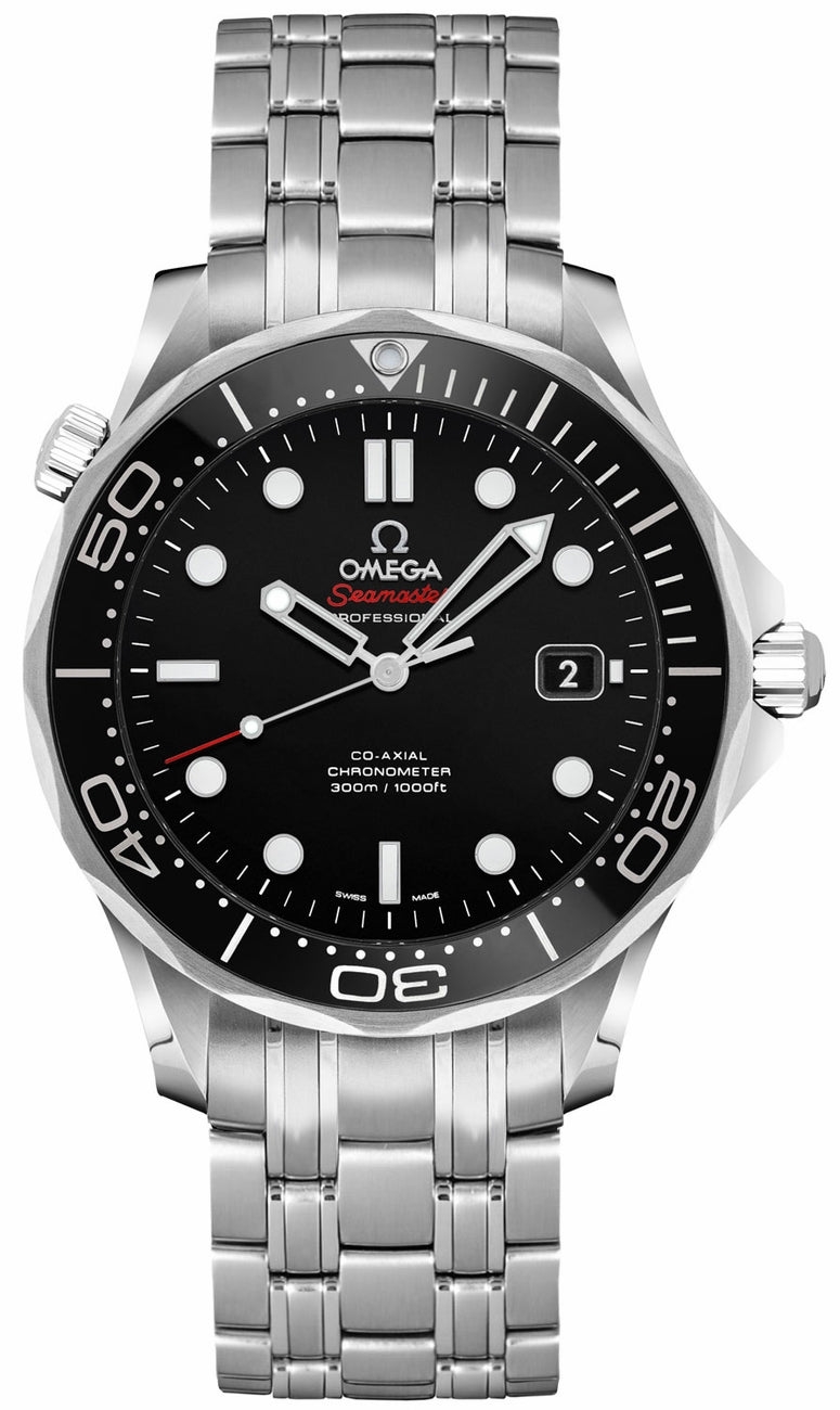 OMEGA Seamaster Black Dial Men'S Diver'S Watch 212.30.41.20.01.003 1