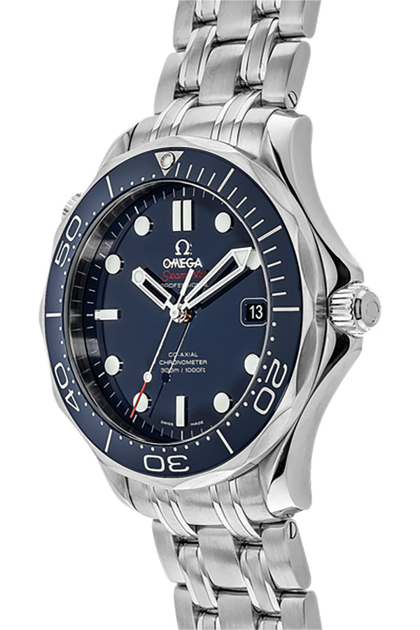 OMEGA Seamaster Blue Dial Men'S Watch 212.30.41.20.03.001 2