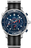 OMEGA Seamaster Blue Dial Chronograph Men'S Watch 212.30.44.50.03.001 1