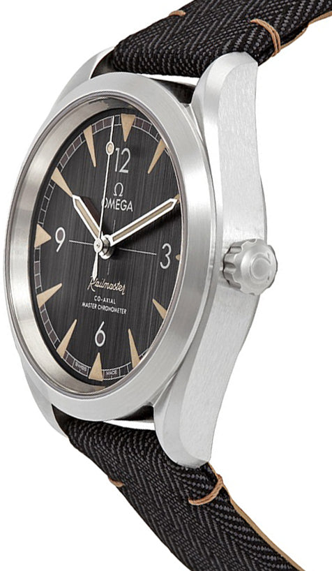OMEGA Seamaster Railmaster Chronometer Men'S Watch 220.12.40.20.01.001 2