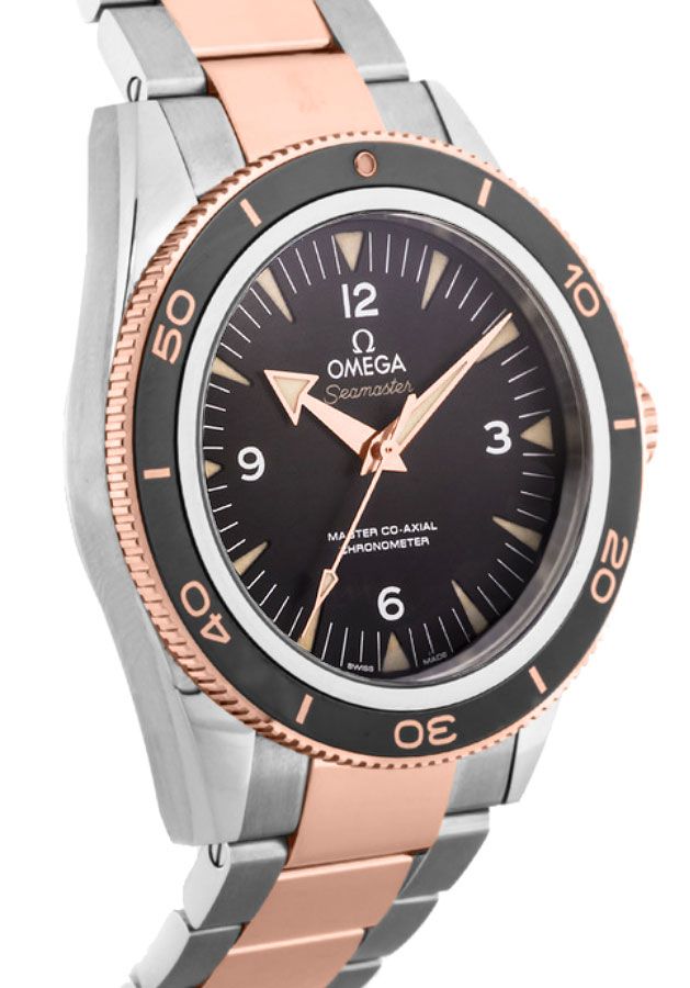 OMEGA Seamaster Rose Gold & Steel 41Mm Men'S Watch 233.20.41.21.01.001 2