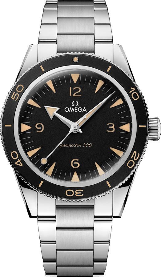 OMEGA Seamaster 300 Black Dial Steel Men'S Watch 234.30.41.21.01.001 1